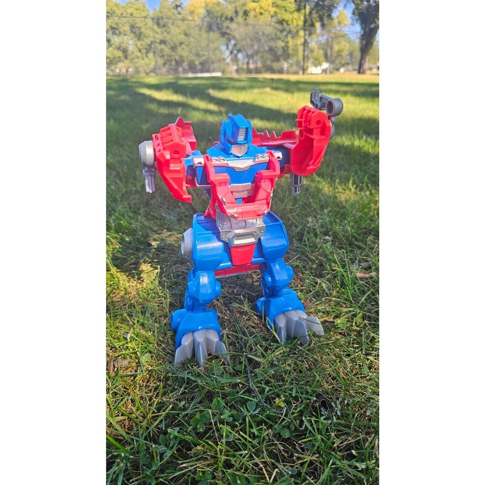 2017 Hasbro Playskool Heroes Transformers Rescue Bots Knight Watch Optimus Prime